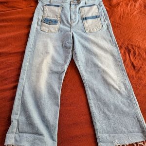 7 for all mankind "Alexa" cropped jeans